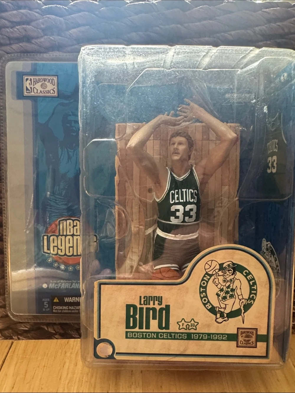 Larry Bird Boston Celtics Green NBA Legends Display Figurine by McFarlane